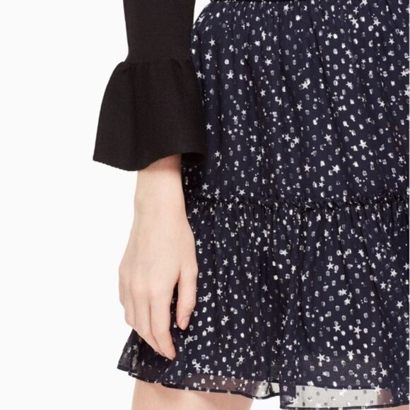 Kate Spade Night Sky Lurex Dot Skirt - Picture 5 of 5